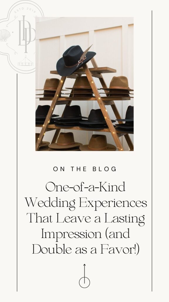 New Jersey Wedding Planner | Wedding favor alternatives ; Luxury wedding planning NJ; One-of-a-kind wedding ideas